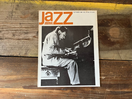 Vintage Jazz Journal Magazine cover Artwork - 1966