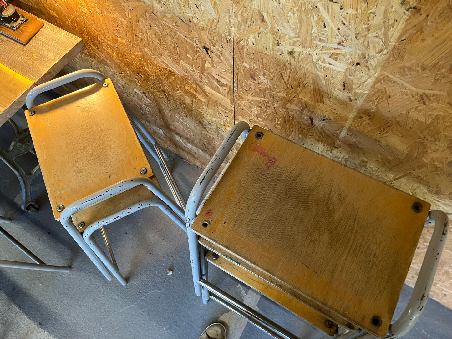 Vintage School Lab  Stool - Several available