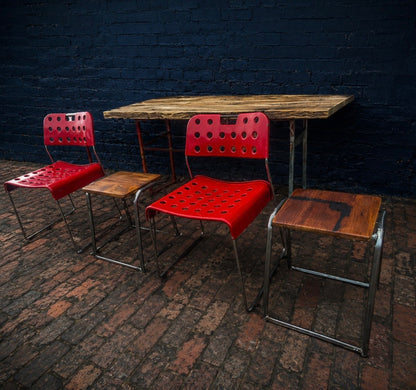 Industrial desk / table - Original with reclaimed top.