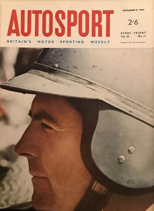 Original Jack Brabham magazine artwork 1966