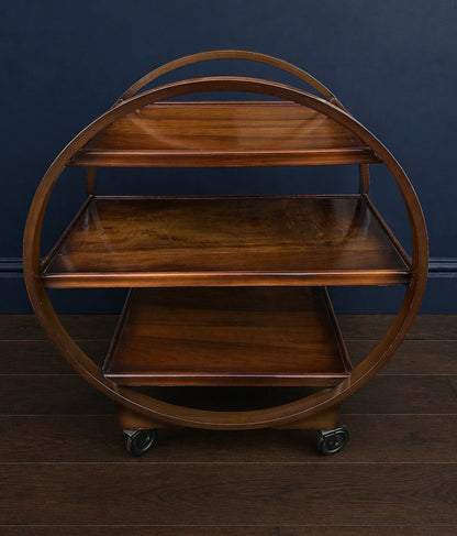 Art Deco era drinks trolley