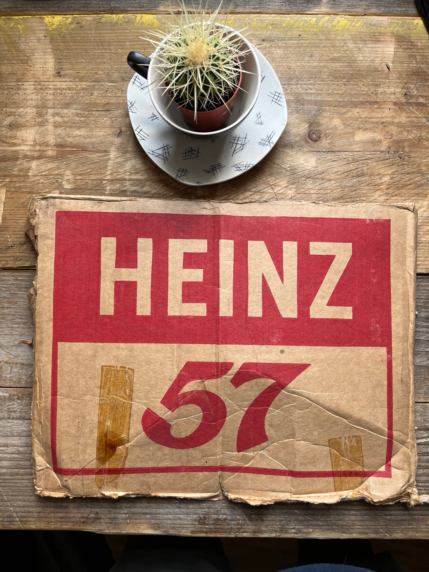 Heinz 57 original artwork 1960s