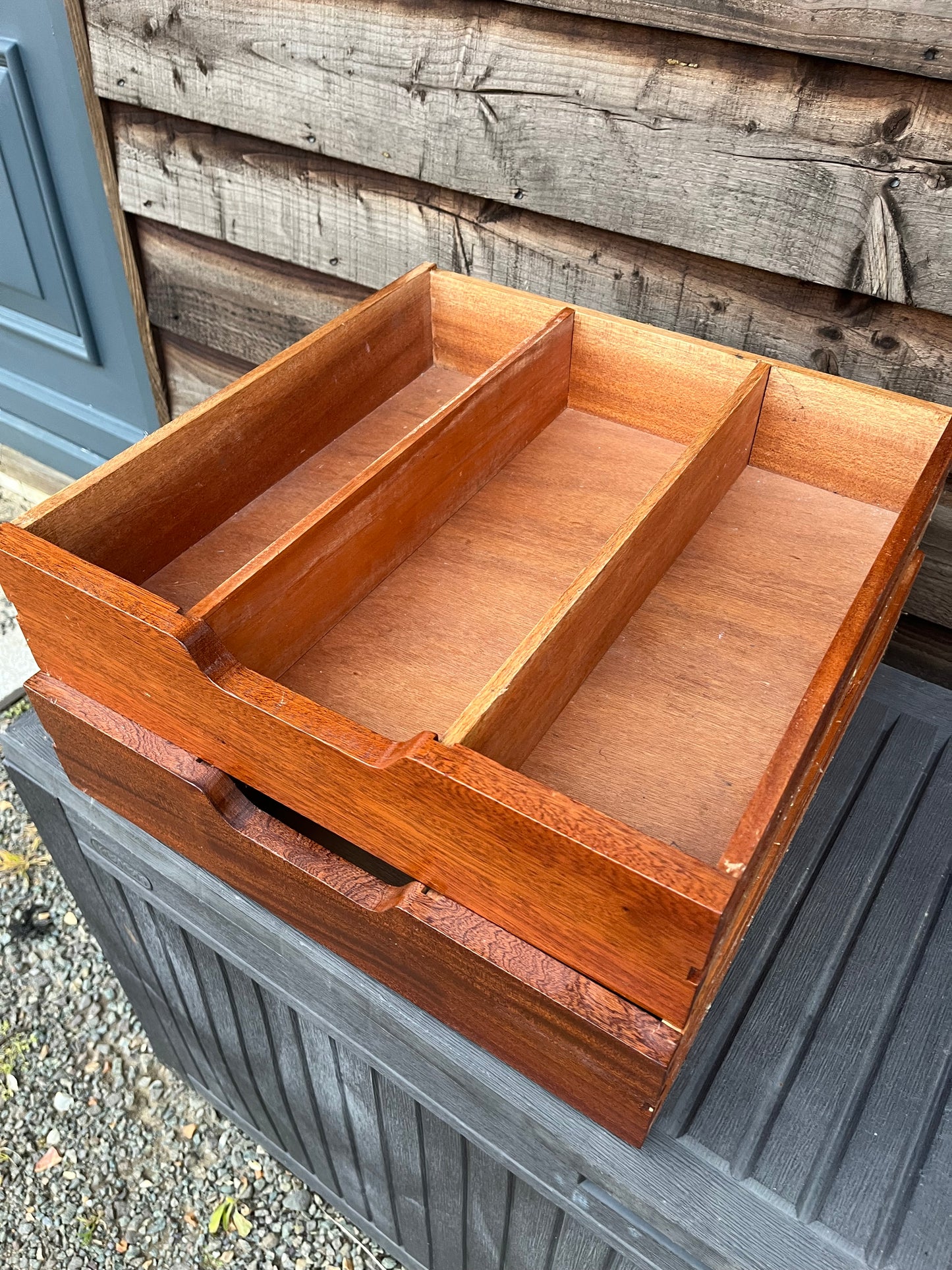 Vintage Iroko School Drawers ESA Esavian Enham Mid Century