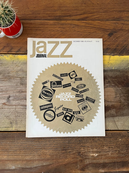 Vintage Jazz Journal Magazine cover Artwork - 1965