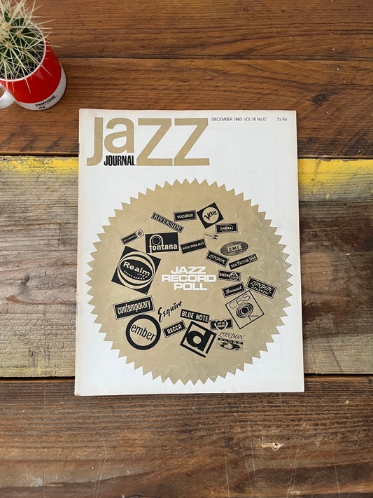 Vintage Jazz Journal Magazine cover Artwork - 1965