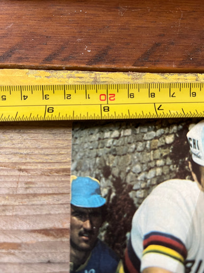 vintage cycling print Eddy Merckx Felice Gimondi