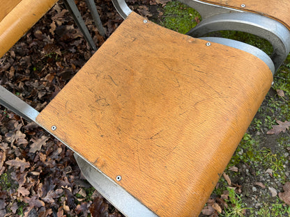 Esavian Children’s Stacking School Chair by James Leonard, 1950s Height 40cm