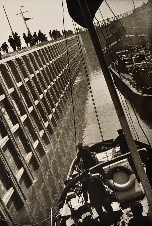 Alexander Rodchenko Vintage Soviet Constructivism poster - White Sea canal, 1933