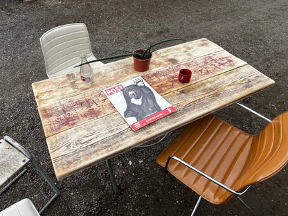 Industrial desk / table - Original with reclaimed top.