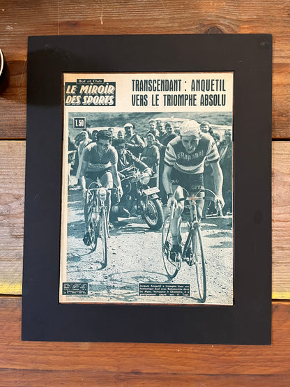 Tour de France Jacques Anquetil Federico Bahamontes c1963