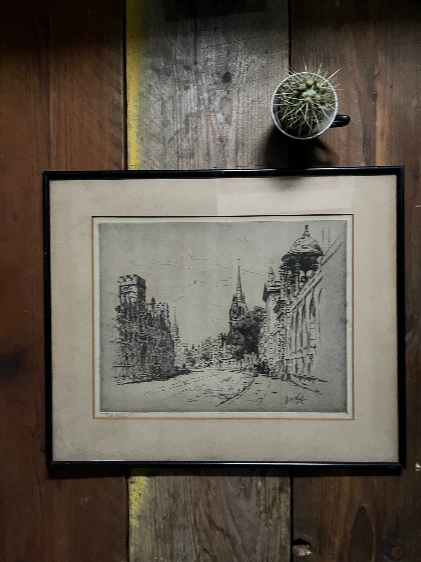 Oxford The high street JW King c1800s