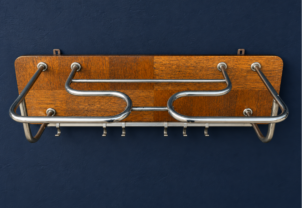 Midcentury Belgian coat / Hat rack
