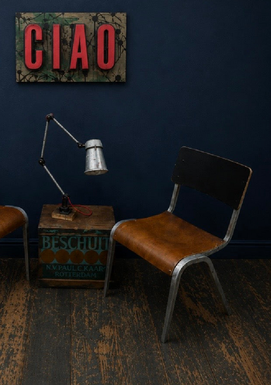 ESA Stacking Dining Chair by James Leonard for Esavian, 1950s