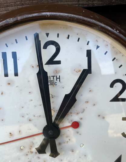 Smiths sectric Station clock - restored