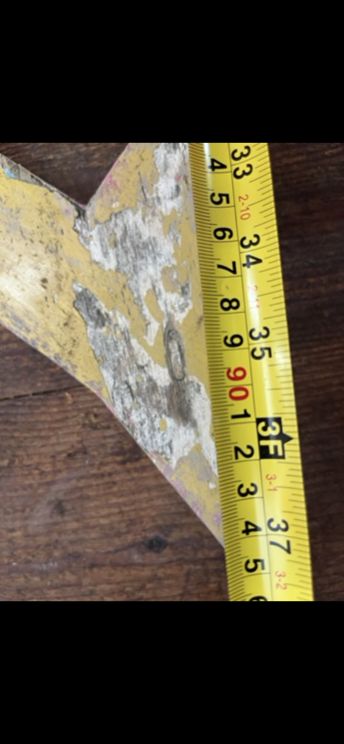 Reclaimed letter W vintage shop lettering