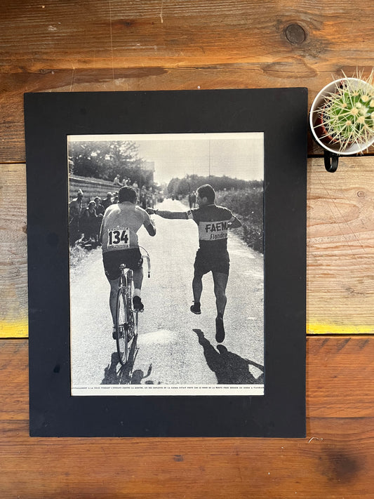 Tour de France vintage poster Willy Plankaert c1963