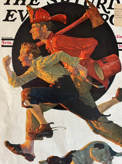 Norman Rockwell - Saturday evening post 1931 original magazine cover