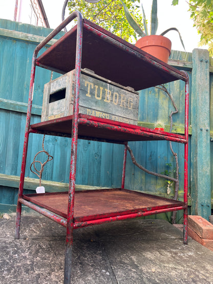 Industrial shelving unit Bauhaus style