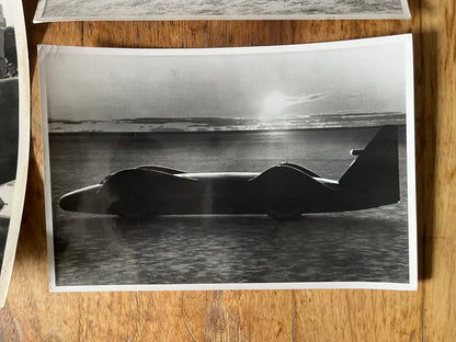 Original press photographs Bluebird 1963 Donald Campbell