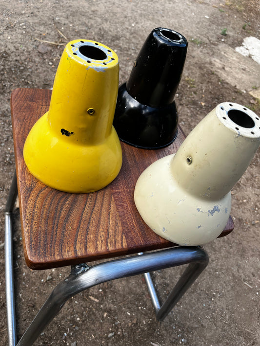 Vintage Anglepoise 1227 pendant shades - set of three