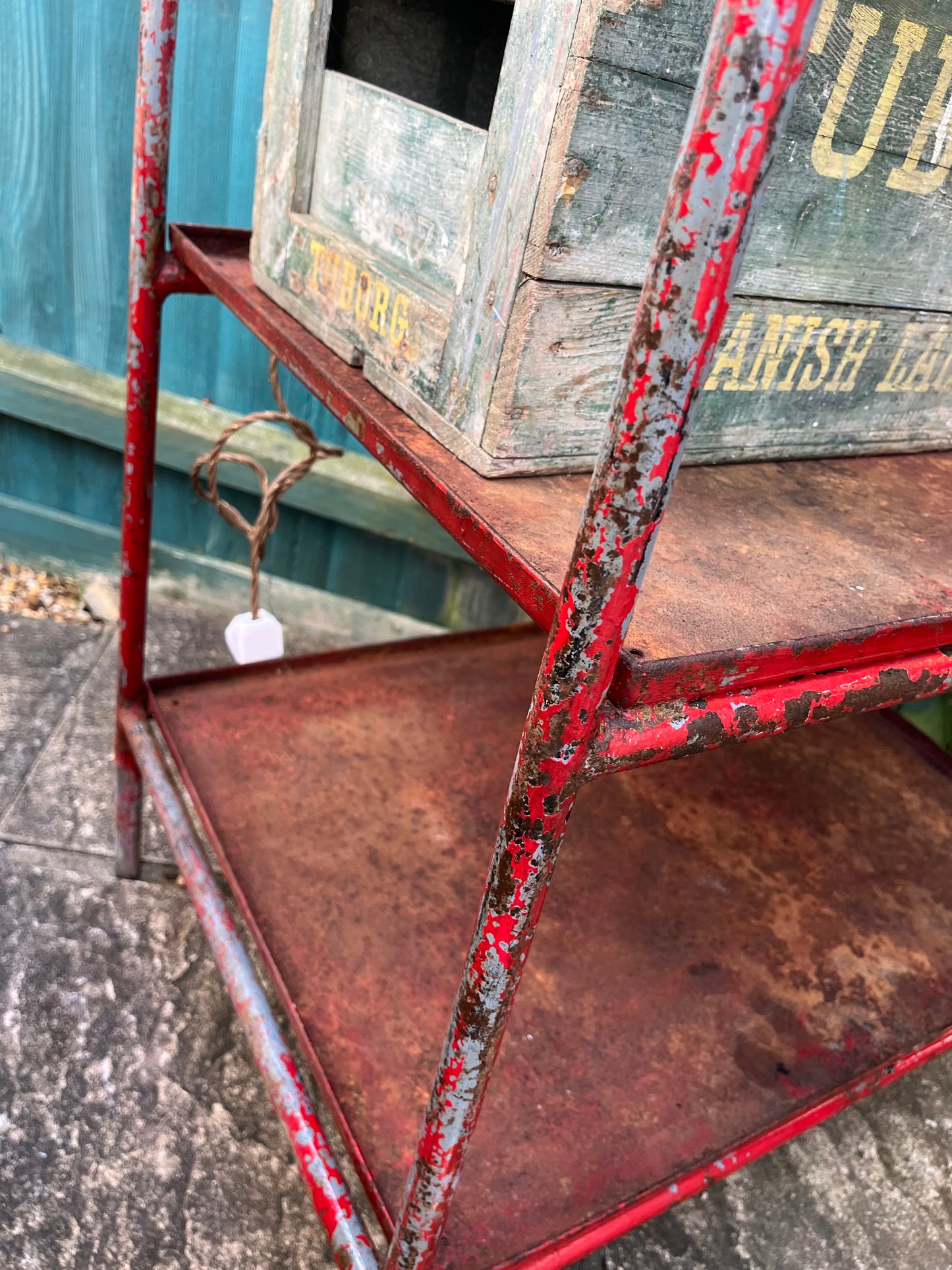 Industrial shelving unit Bauhaus style