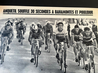 Tour de France Jacques Anquetil Raymond Poulidor c1963