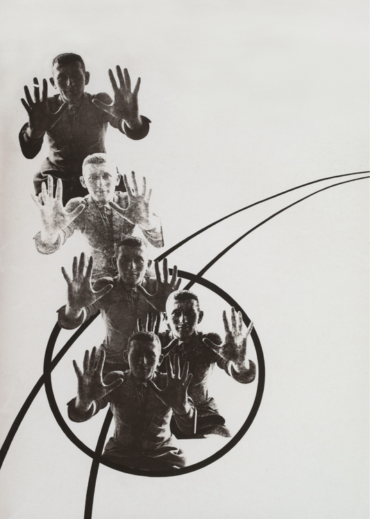 Laszlo Moholy Nagy - 'untitled Bauhaus Photographic poster c1920s