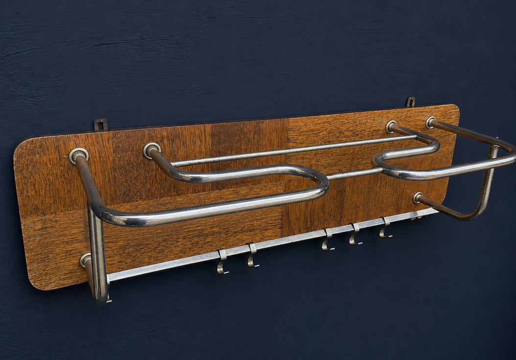 Midcentury Belgian coat / Hat rack