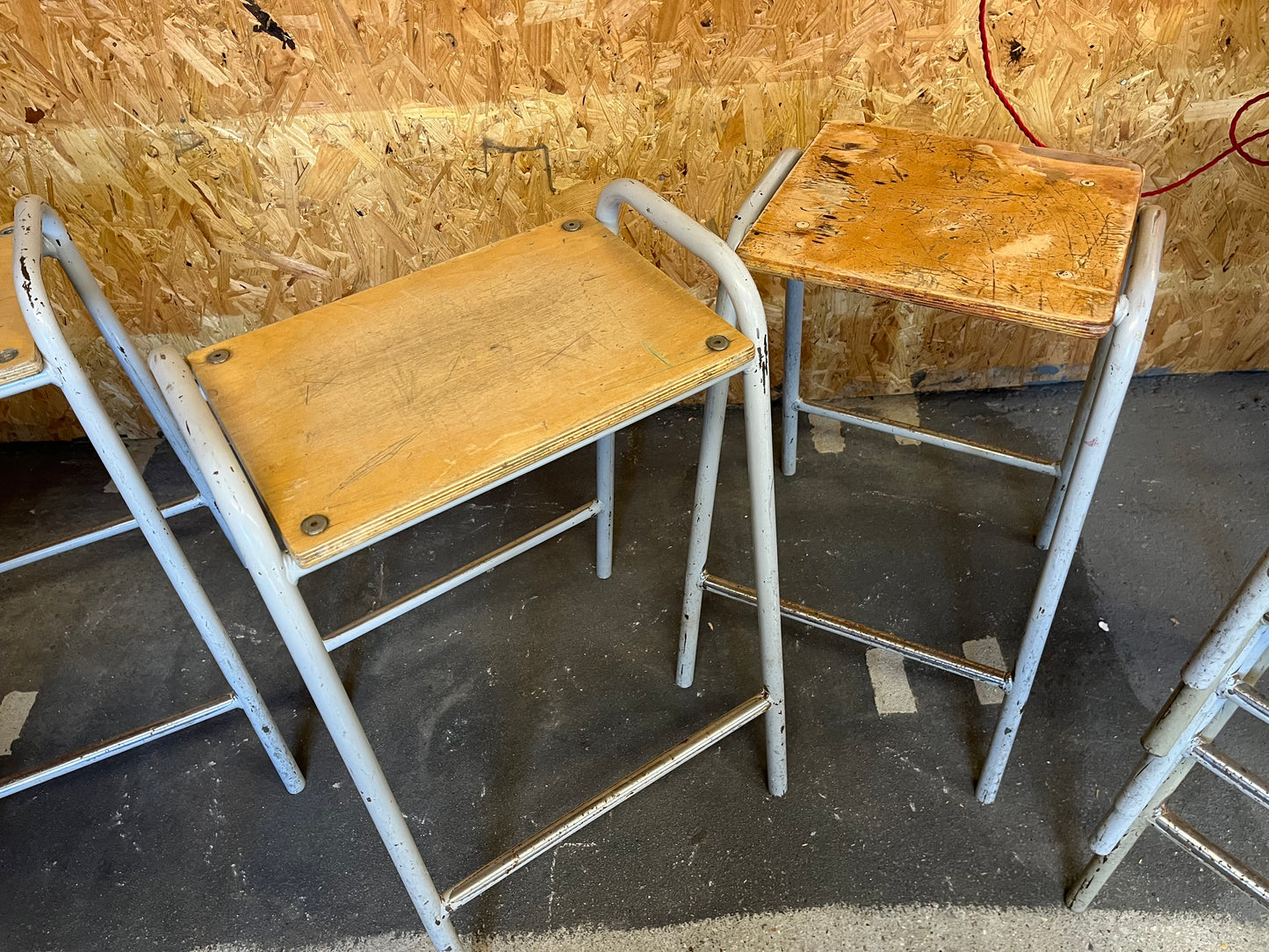 Vintage School Lab  Stool - Several available