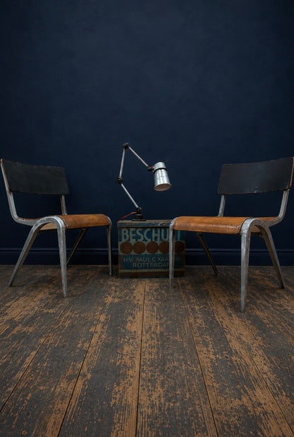 ESA Stacking Dining Chair by James Leonard for Esavian, 1950s