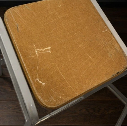 Ten Vintage School Lab Stools