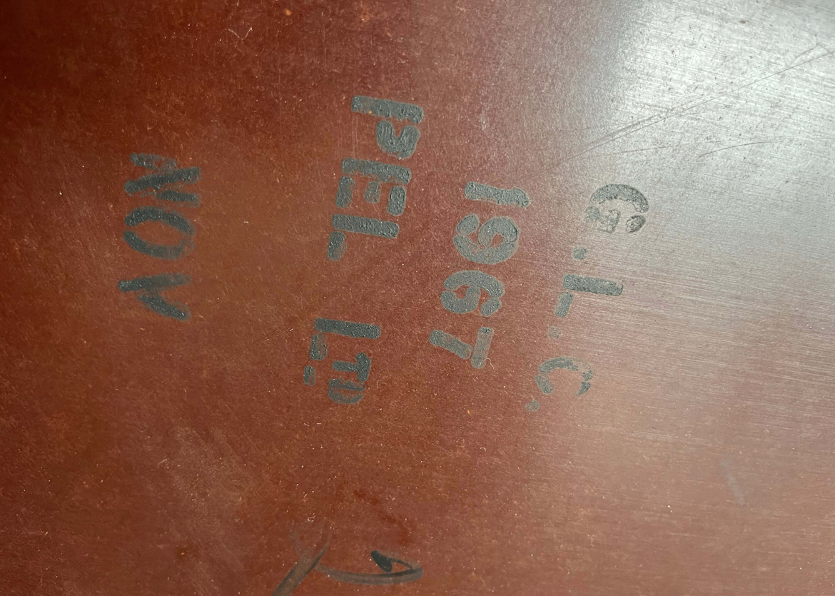 1960s School Desk / table - PEL Government issue