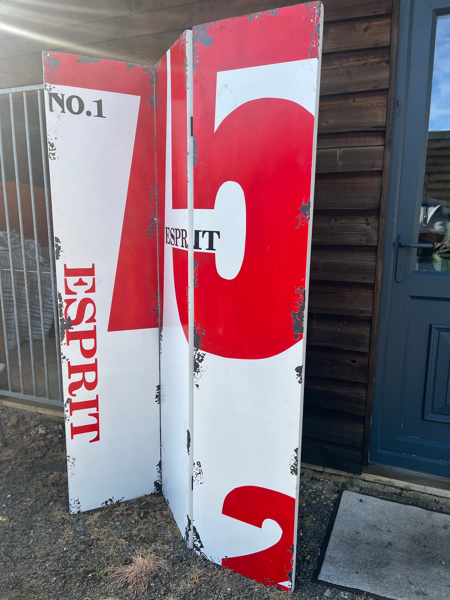 1980s Esprit 75 room divider / commercial sign