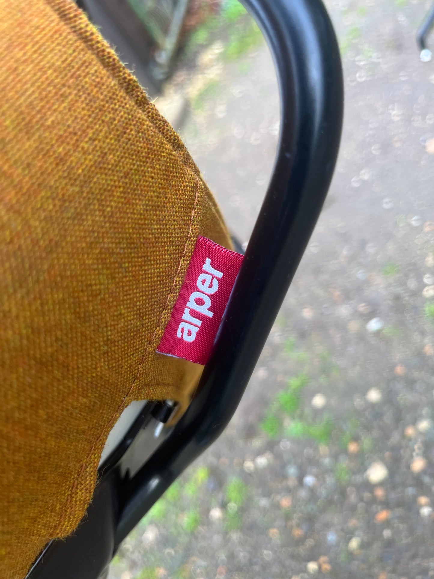 ARPER CATIFA 53 SWIVEL CHAIR STUDIO / OFFICE Mustard yellow