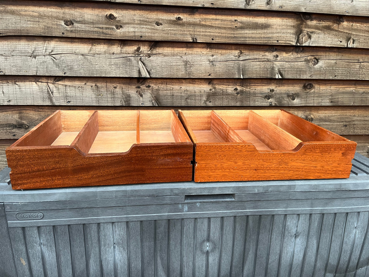 Vintage Iroko School Drawers ESA Esavian Enham Mid Century