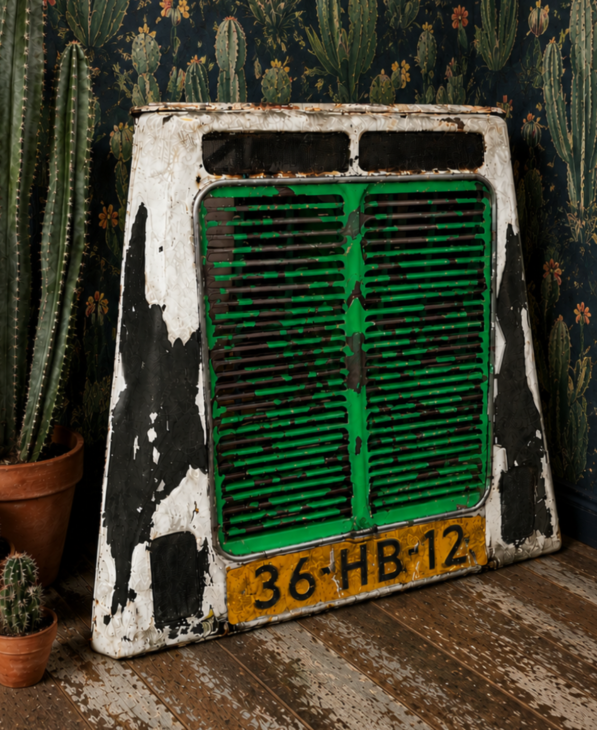 Citroen H van grille decorative prop French cafe