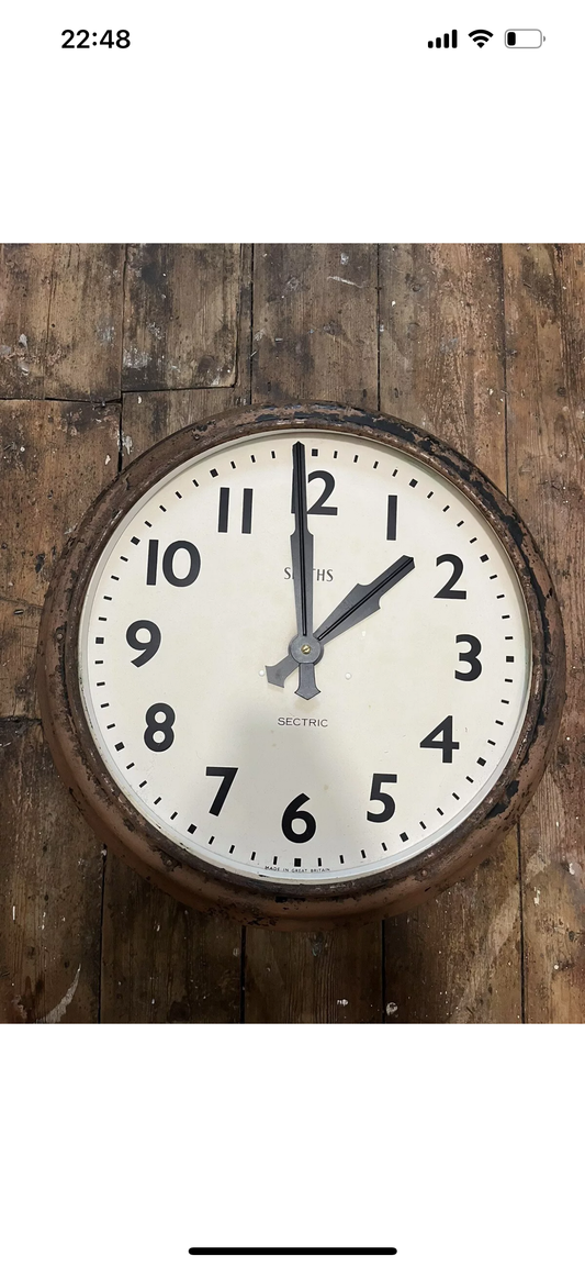 Smiths sectric Station clock - Large size