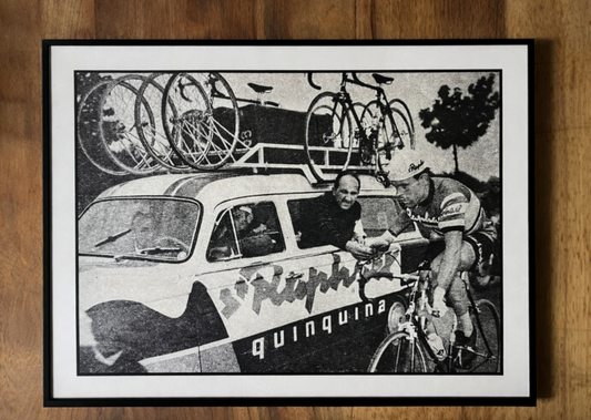 Vintage cycling poster c1958 St Raphael Johan de Roo