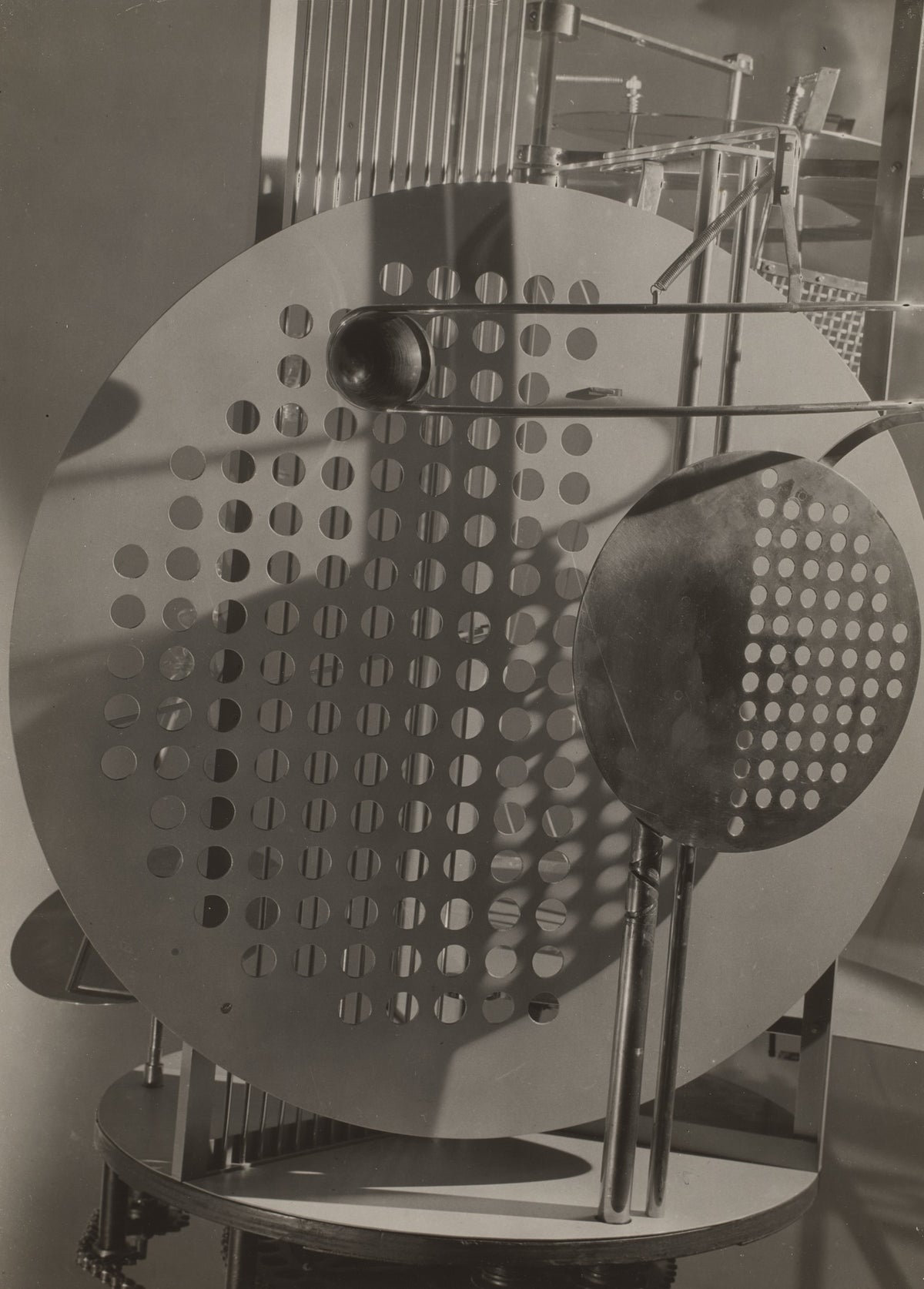 A Lightplay Black White Gray 1926 | Perforated Disc View Print