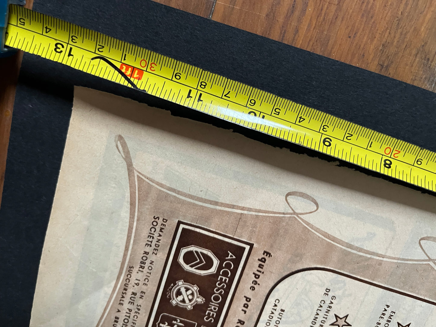 Vintage original Robri car accessories Advertisement  1950's