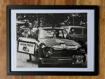 Vintage Tour de France vehicle French c1967 Citroen Ami Esso