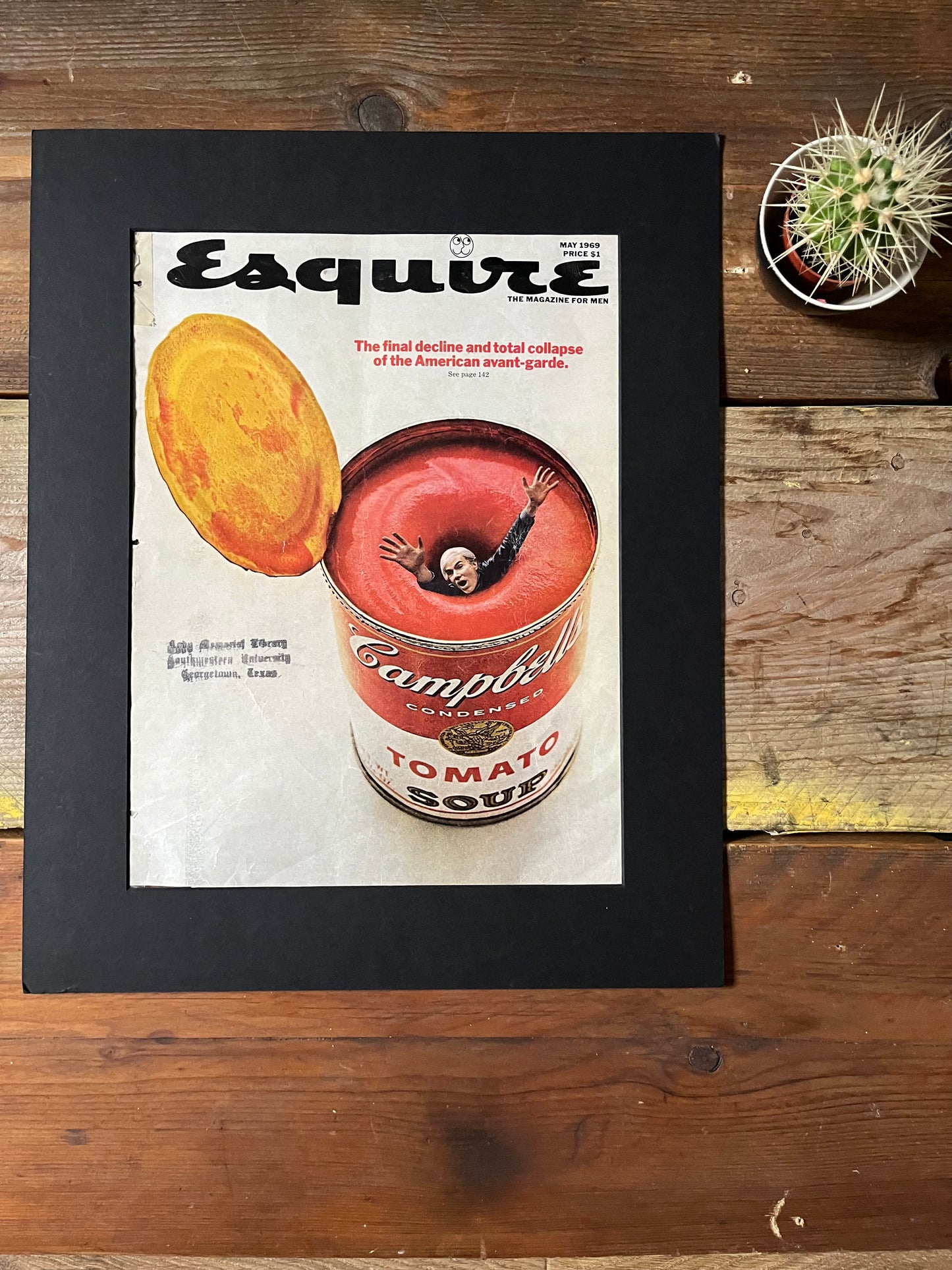 Esquire Andy Warhol cover 1969 George Lois