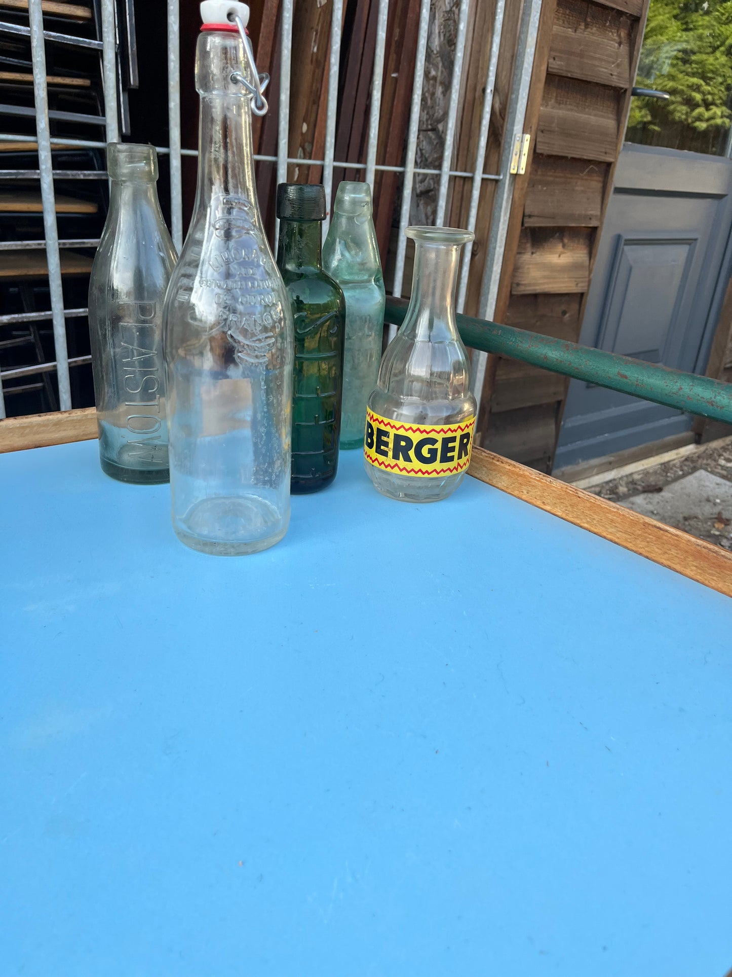 Vintage 1950s ex science lab trolley