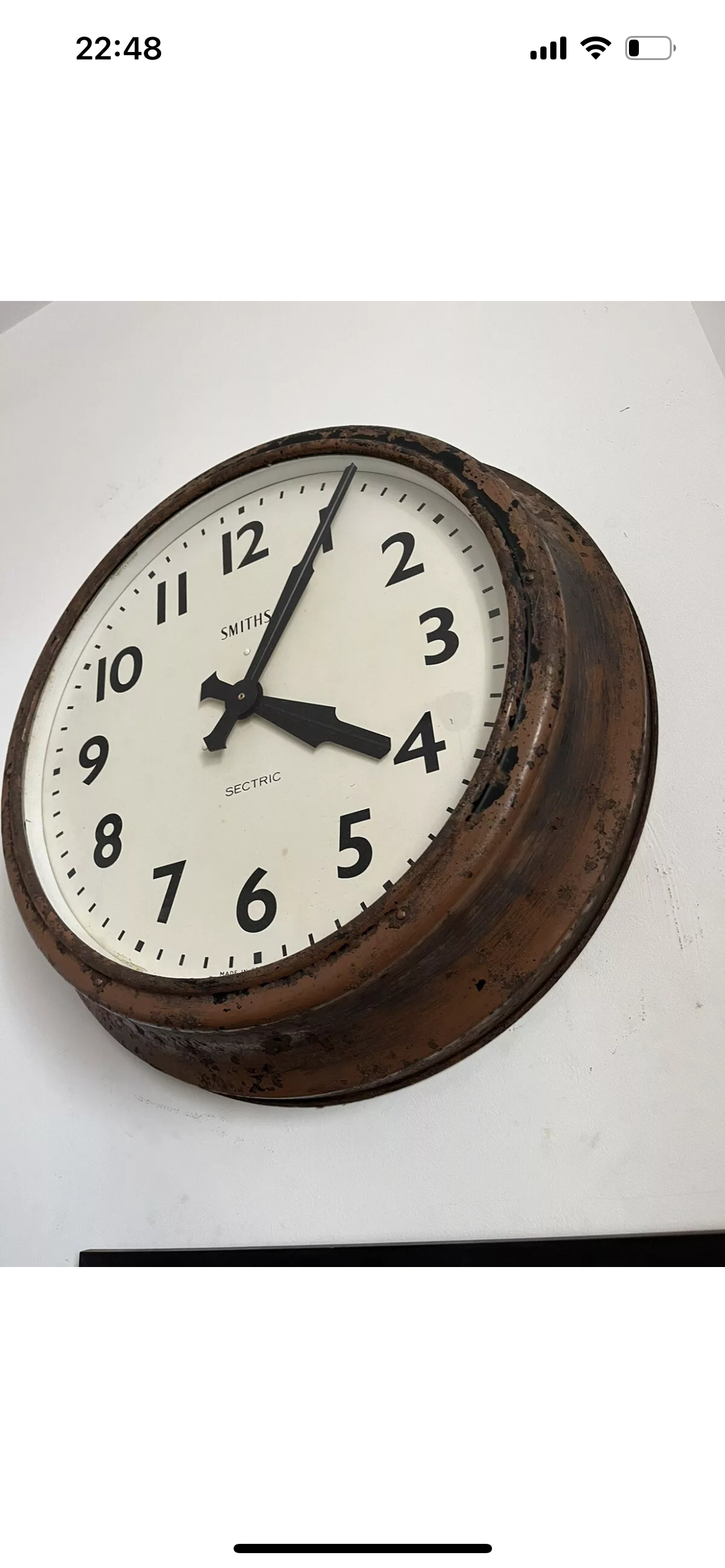 Smiths sectric Station clock - Large size