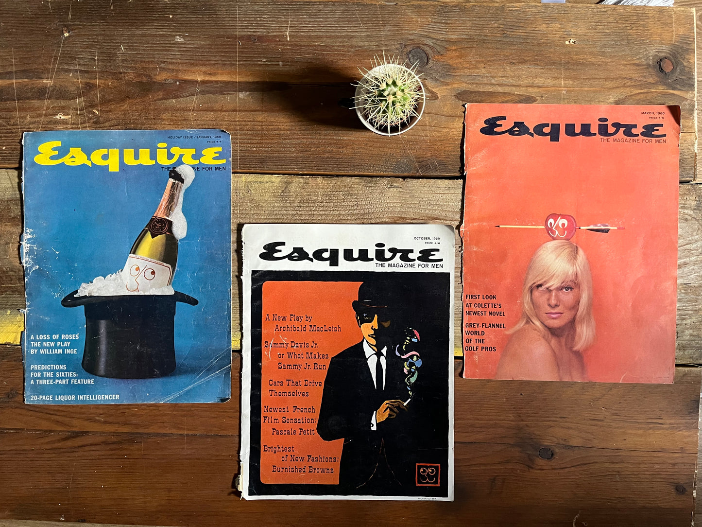 Esquire cover January 1960 Robert Benton