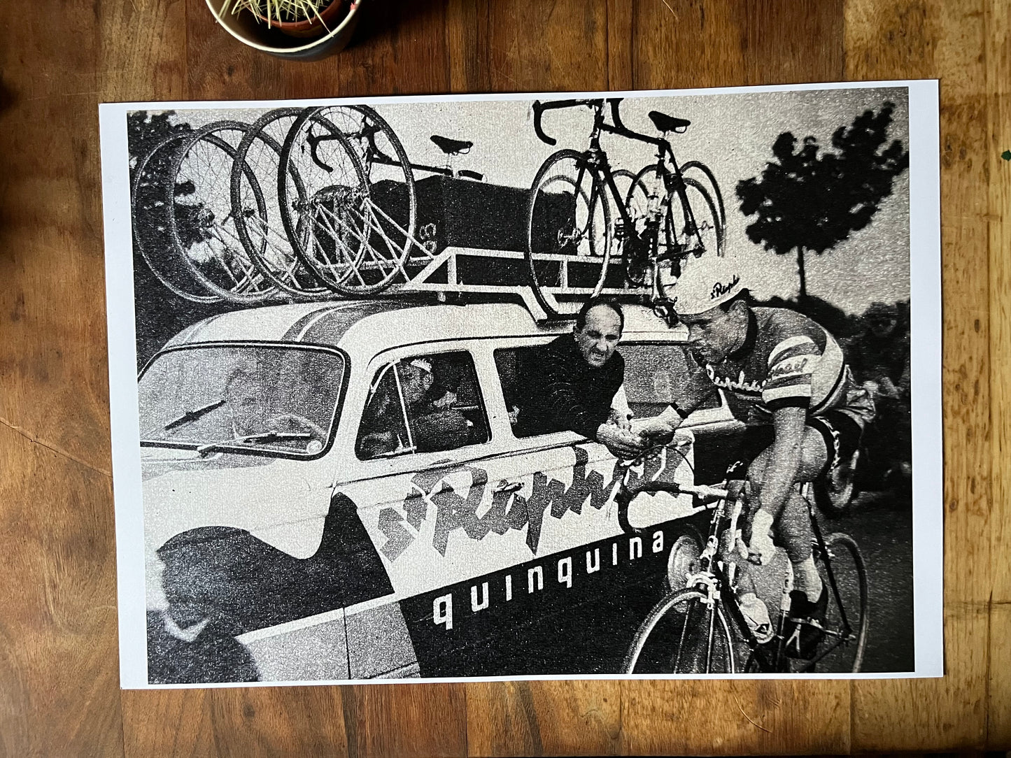 Vintage cycling poster c1958 St Raphael Johan de Roo