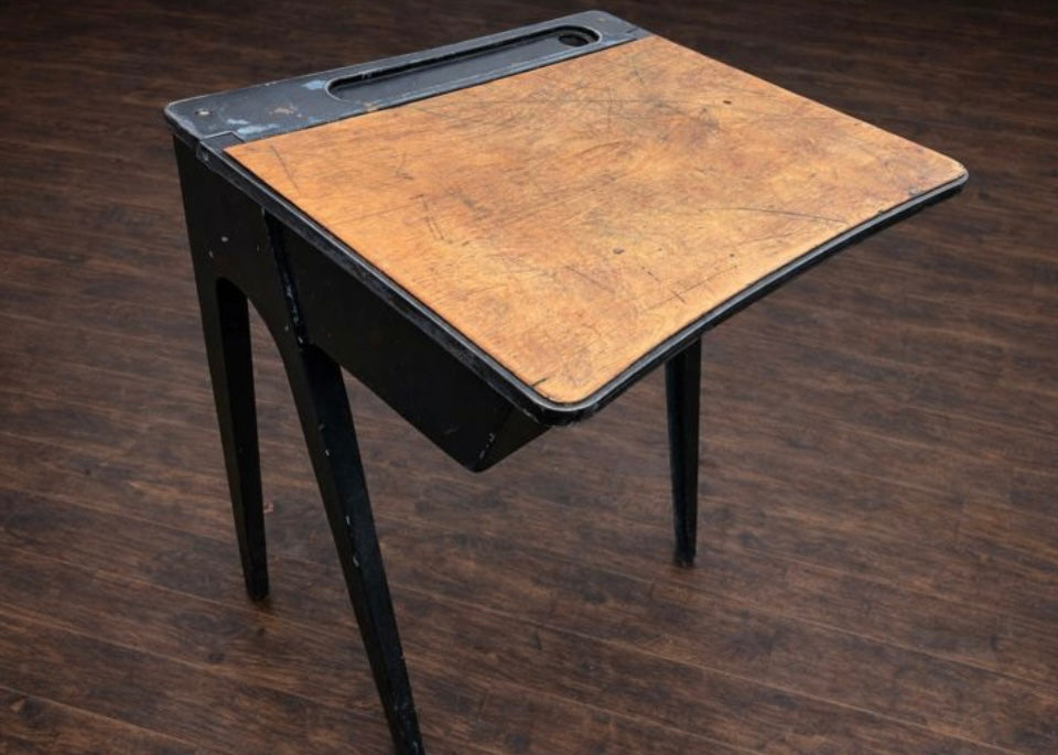 James Leonard ESA early model school desk c1947