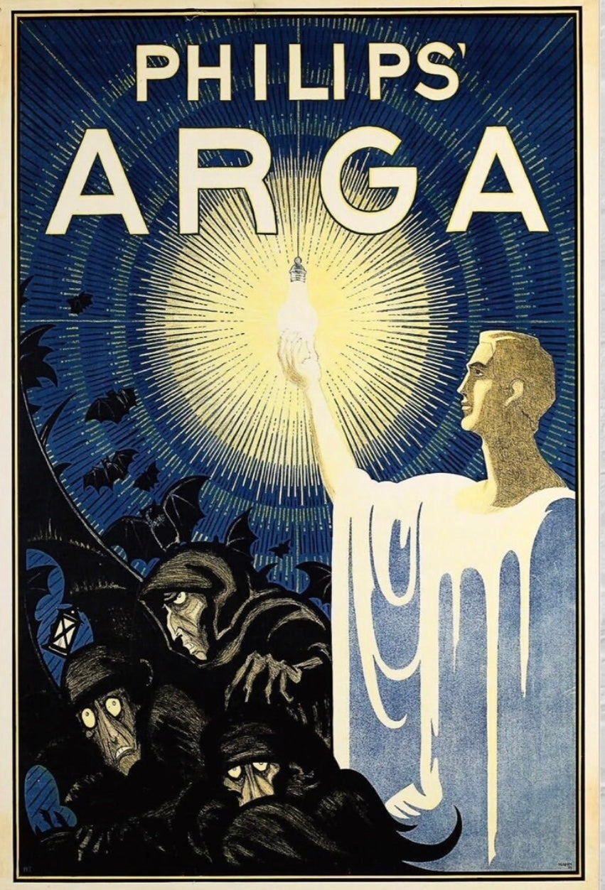 Philips Arga vintage advertisement  - 1930s