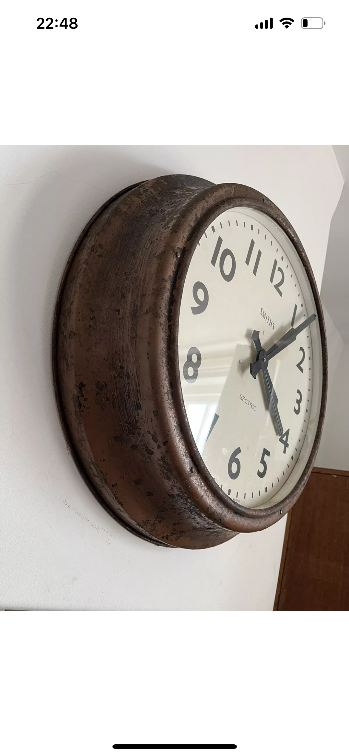 Smiths sectric Station clock - Large size