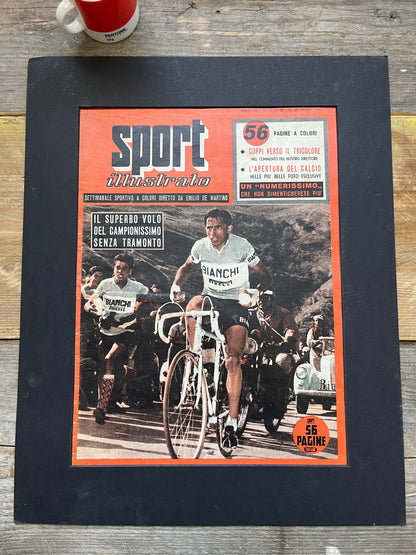 (Copy) Vintage Cycling Print - Fausto Coppi / Gino Bartali 1953